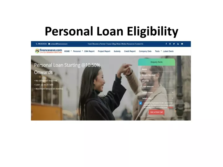 PPT - Personal Loan Eligibility PowerPoint Presentation, Free Download ...