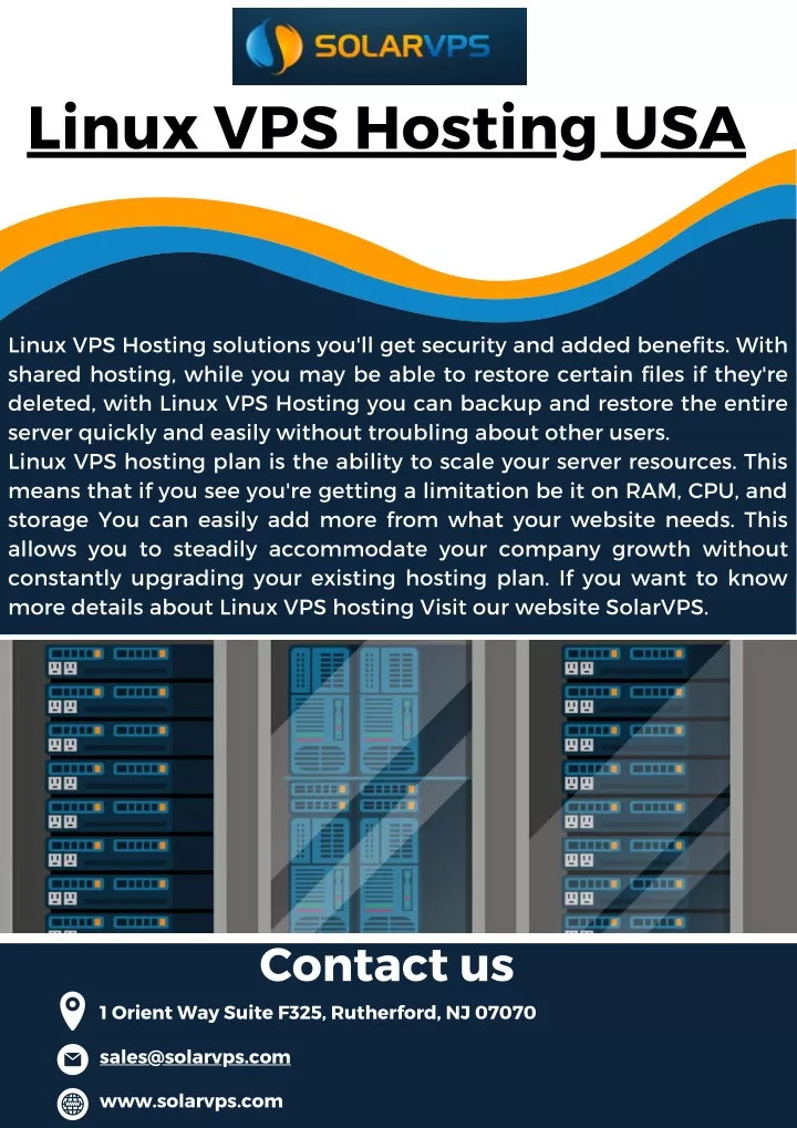 linux vps hosting usa