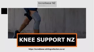 Want to buy knee support NZ online- Try Incrediwear now