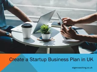 Create a Startup Business Plan in UK