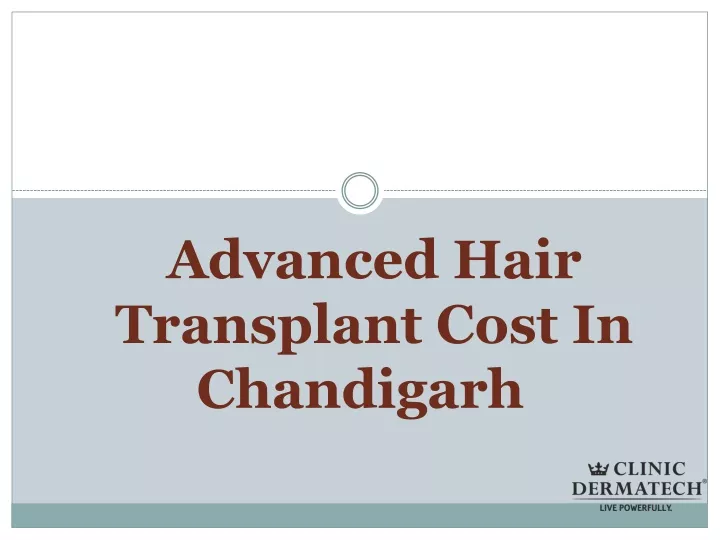 advanced hair transplant cost in chandigarh