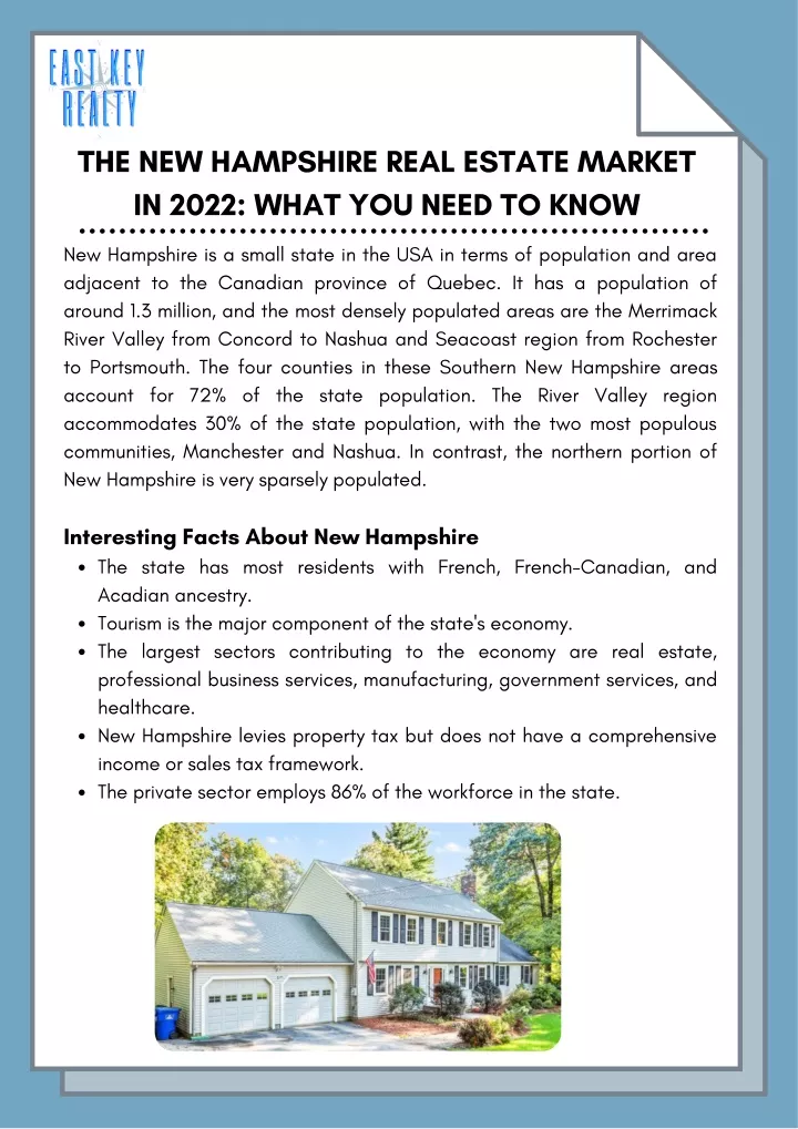 the new hampshire real estate market in 2022 what