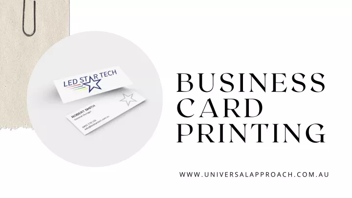 business card printing