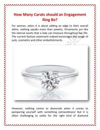 How Many Carats should an Engagement Ring Be_HenryWilsonJewelers