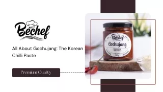 All About Gochujang: The Korean Chilli Paste