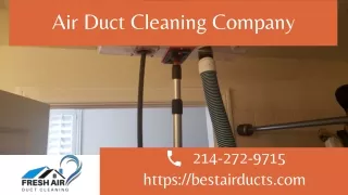 Air Duct Cleaning Company | High-Quality Services | Fresh Air Duct Cleaning