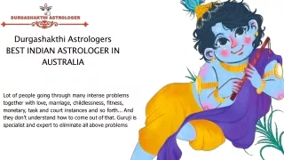 Famous Indian  Astrologer in Australia I Durgashakthi Astrologer