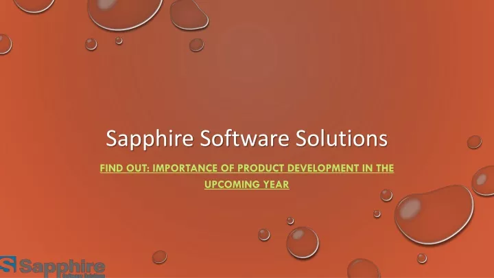 sapphire software solutions