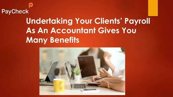undertaking your clients payroll as an accountant