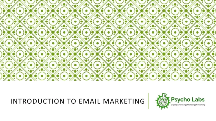 introduction to email marketing