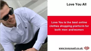 Men's Summer Fashion 2022 | Fashion Clothing | Love You All