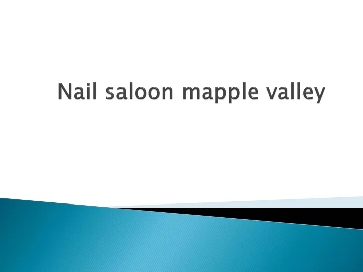 nail saloon mapple valley