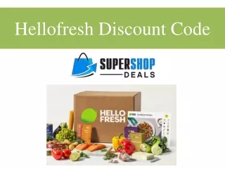 hellofresh discount code