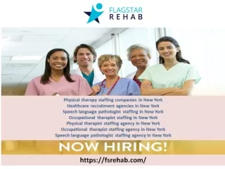 THERAPIST RECRUITMENT SERVICES IN NEW YORK, BROOKLYN | FS Rehab