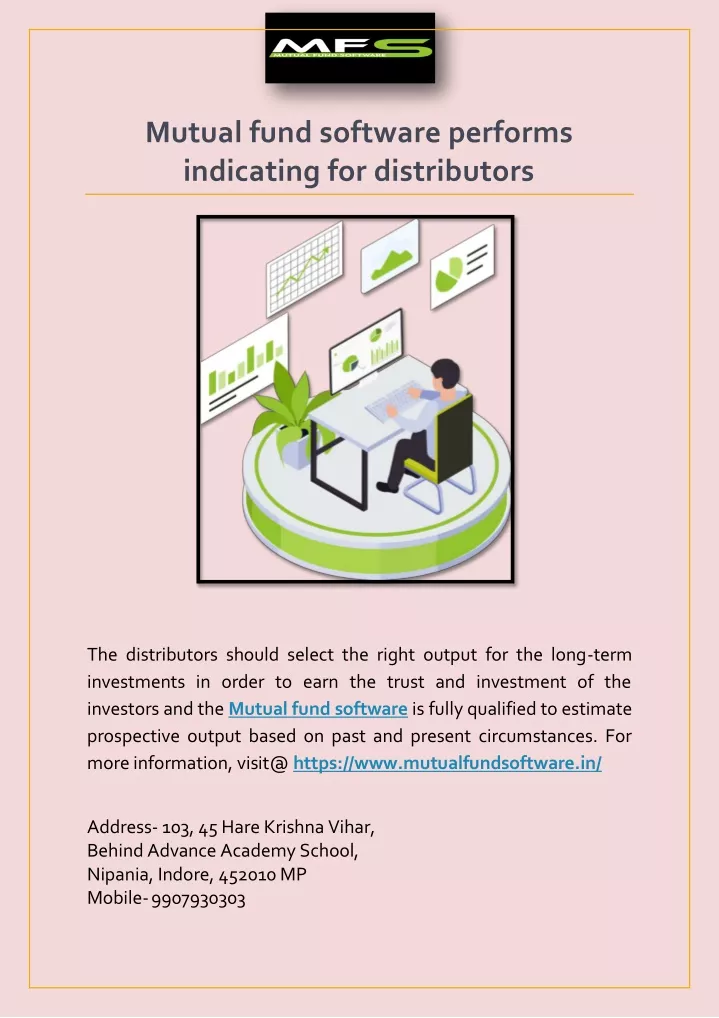 mutual fund software performs indicating