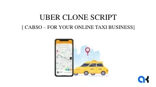 Launch your own taxi booking platform with an Uber clone script