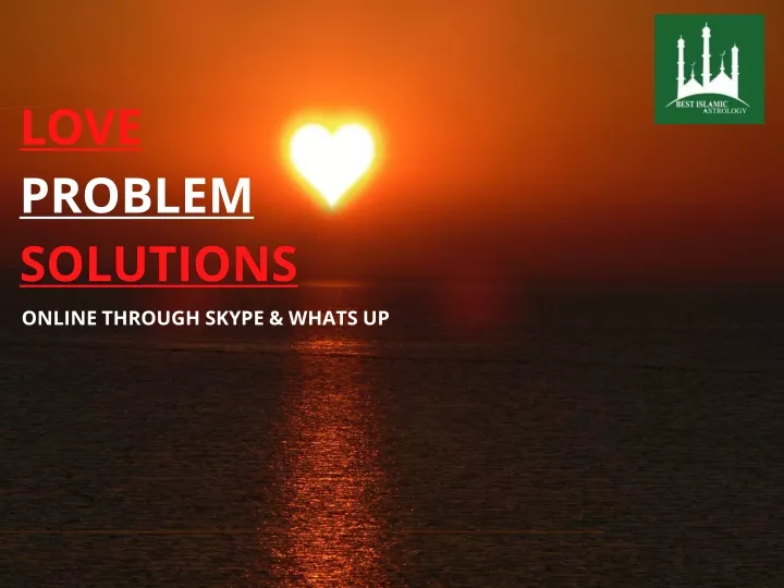 love problem solutions