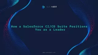 How a Salesforce CI/CD Suite Positions You as a Leader