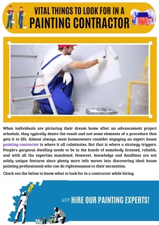 Hire Our Professional House Painters