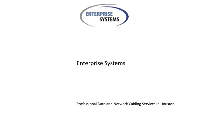 enterprise systems