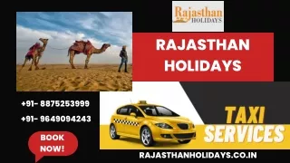 Jaipur taxi services