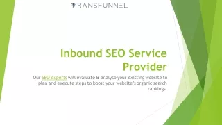 inbound seo service