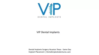 Dental Implants Surgery Houston Texas - Same Day Implant Placement  Dentalimplantsdentures.com