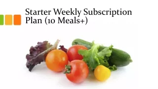 Starter Weekly Subscription Plan