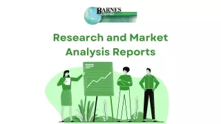 Research and market analysis reports