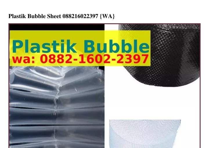 Ppt Plastik Bubble Sheet ౦882~1Ϭ౦2~2З97 Wa Powerpoint Presentation Id11410770 6802