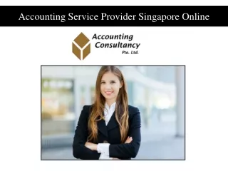 Accounting Service Provider Singapore Online