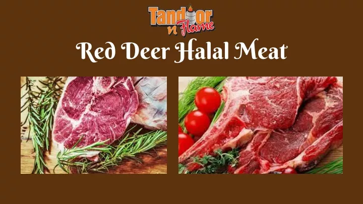 red deer halal meat