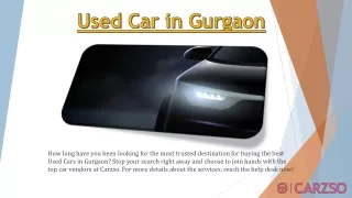 used car in gurgaon