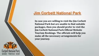 Corbett National Park-PPT