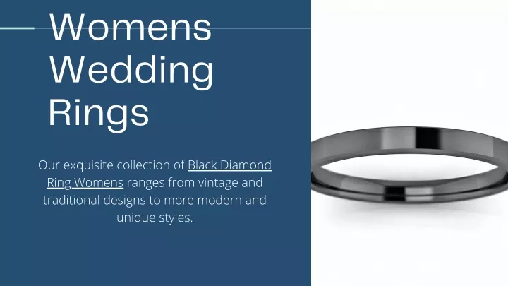 womens wedding rings
