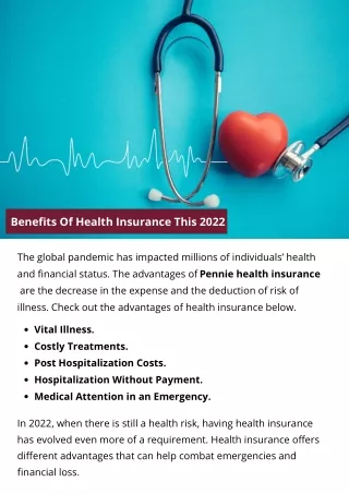 _Benefits Of Health Insurance This 2022