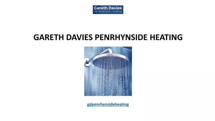 gareth davies penrhynside heating