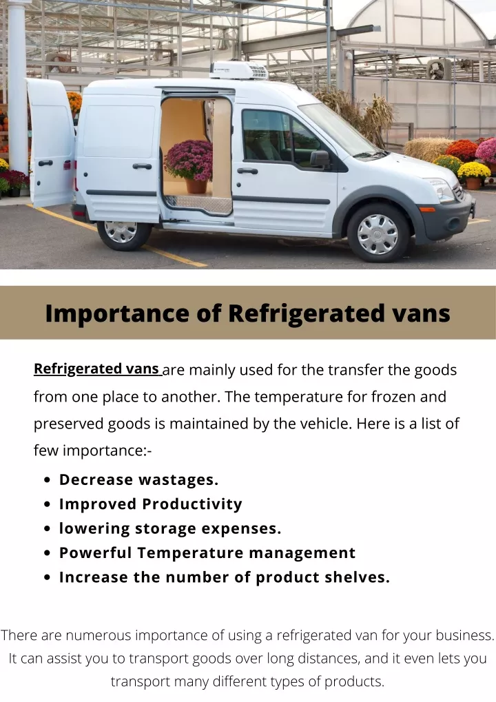 PPT - Importance Of Refrigerated Vans PowerPoint Presentation, Free ...