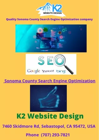 quality sonoma county search engine optimization