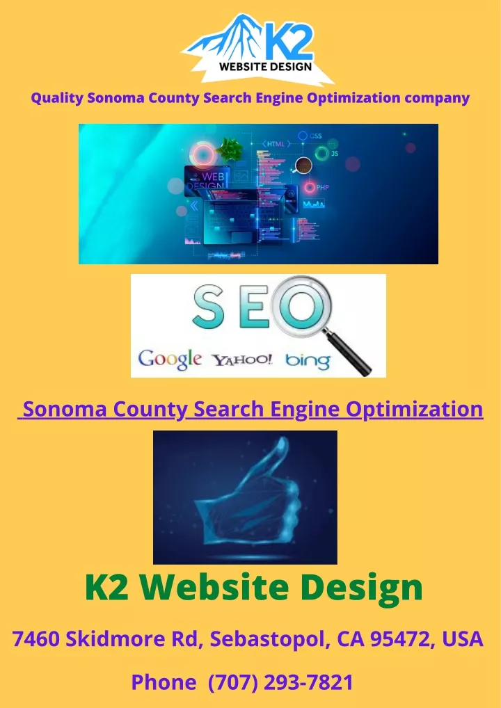 quality sonoma county search engine optimization