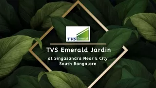 tvs emerald jardin