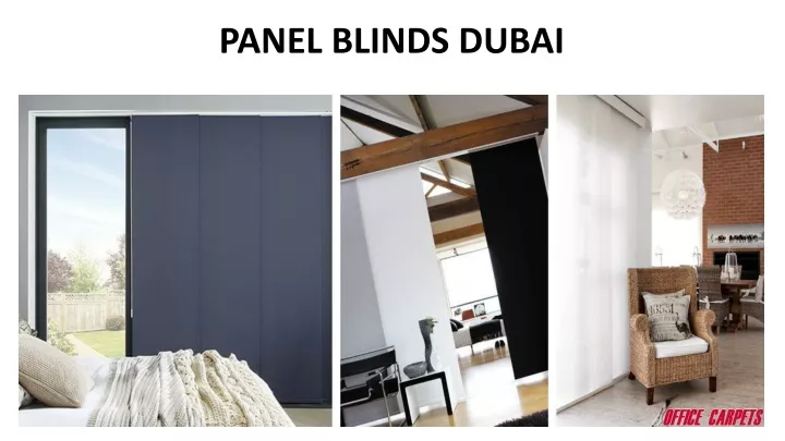 panel blinds dubai