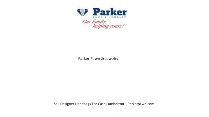 parker pawn jewelry