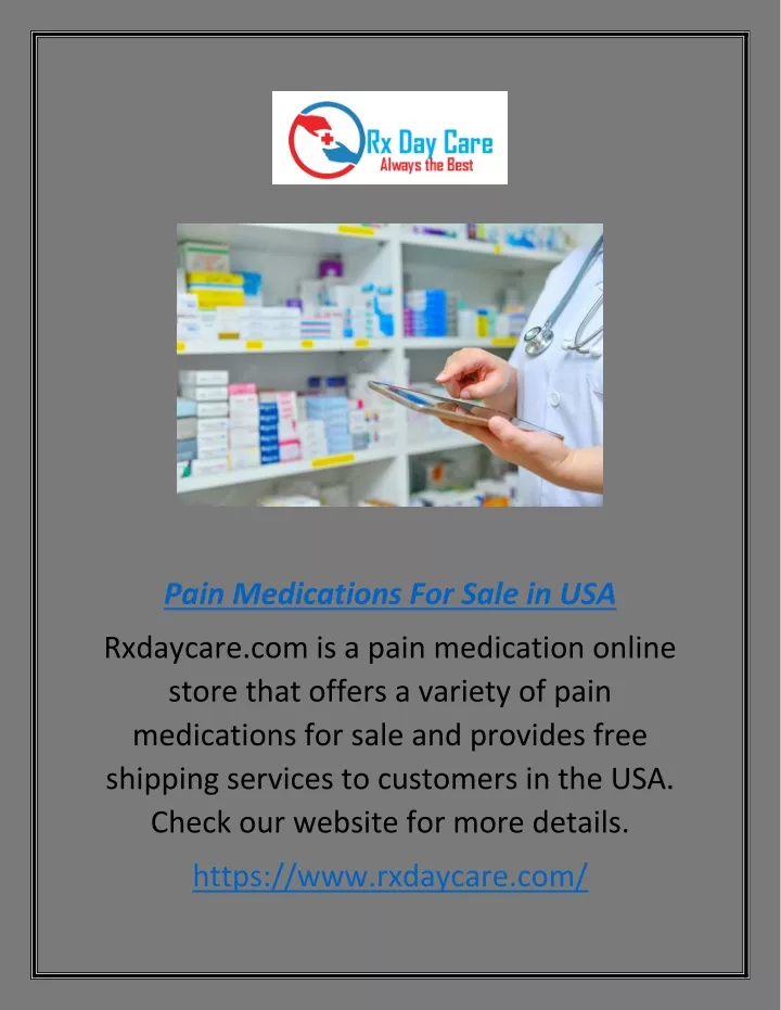 pain medications for sale in usa
