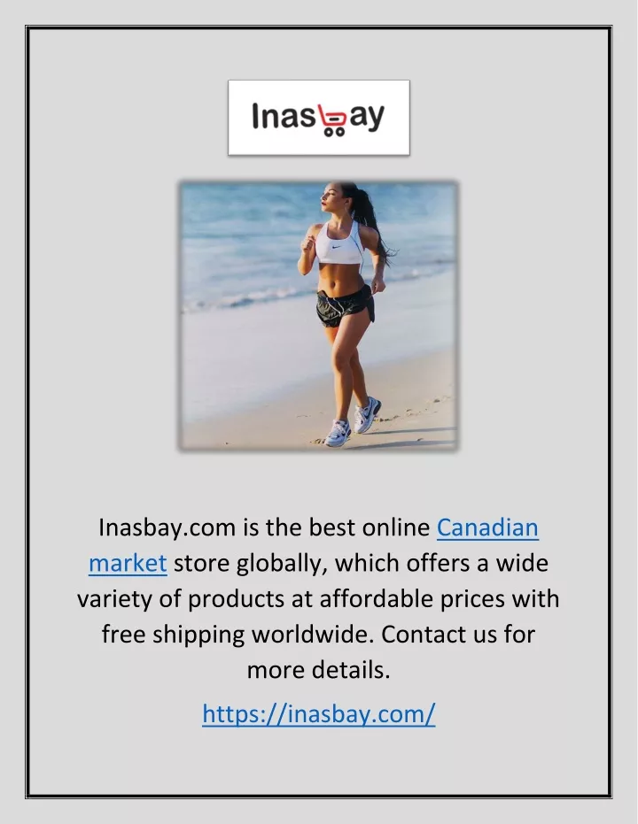 inasbay com is the best online canadian market
