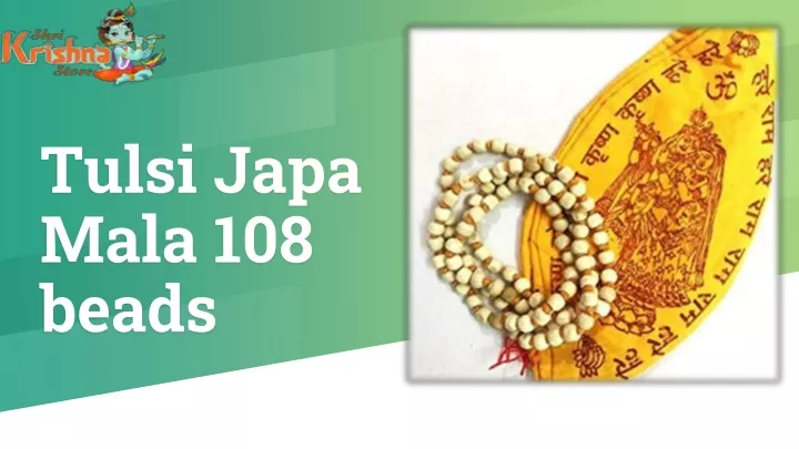 tulsi japa mala 108 beads