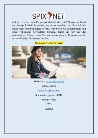 Premium E-Mail Security
