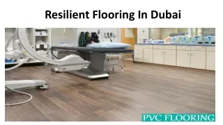 resilient flooring in dubai
