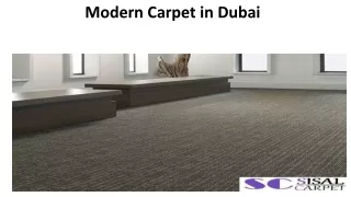 modern carpet in dubai