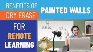 BENEFITS OF DRY ERASE PAINTED WALLS FOR REMOTE LEARNING